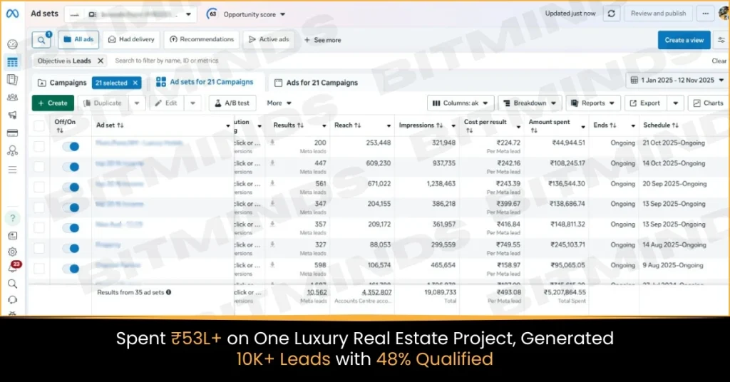 Google Ads — Webinar funnel scaled ₹10K to ₹1L/day